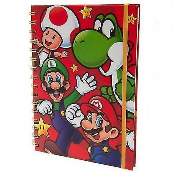 Cuaderno Rojo de Super Mario