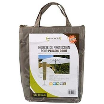 Manteau de protection PEGANE couleur taupe – parasol droit, 51 cm × 51 cm × 193 cm