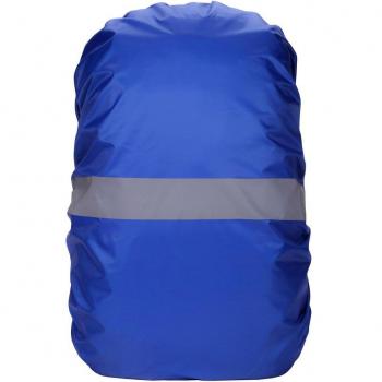Black Waterproof Backpack Cover 20-100L with Reflective Strip