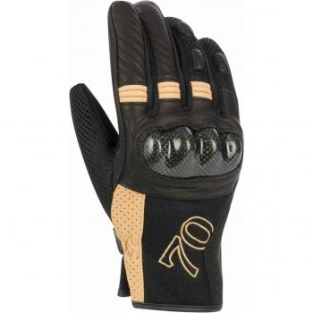 Guanti da moto estivi Segura Russell 2XL donna nero beige