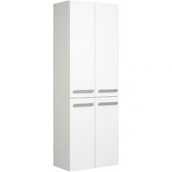 Saphir 60 cm Breiter Hochschrank 4005 – Weiß lackiert, 168 cm hoch