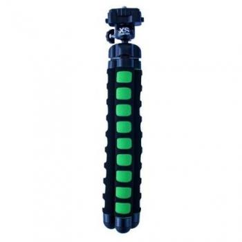 Trepiede Octopus Deluxe XS 28 cm Nero Verde Snap‑Tripod