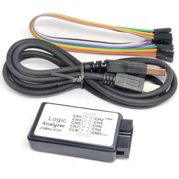 USB Logik Analyzer 24M/s 8 Kanal Debugger