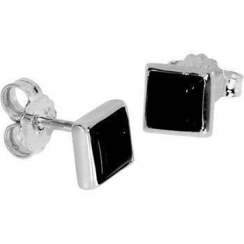 OSTSEE-SCHMUCK Paar Ohrstecker 6x6 mm