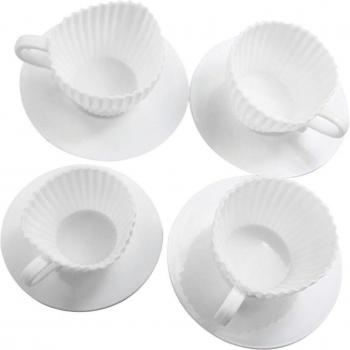 Silicone Tea Set with Cupcake Molds