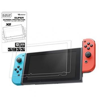 2 Films de protection en verre trempé pour écran Switch