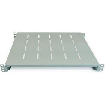 RackMatic White Tray Rack 19, 1U, 350mm Depth