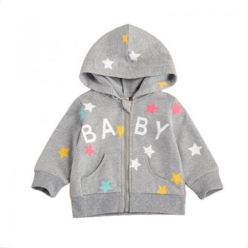 Sweat-shirt enfant avec poche et motif étoile