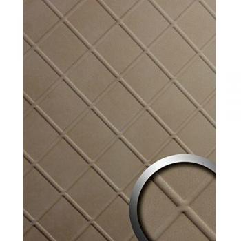 Panneau mural cuir nappa WallFace 19766 Antigrav CORD Stony Ground 2,6 m2