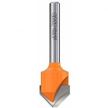 Fresa p/ranuras en v (90°) hw s:6 d:18x7,4x60 (alucobond) cmt