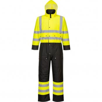 Mono de alta visibilidad con forro impermeable Portwest S485
