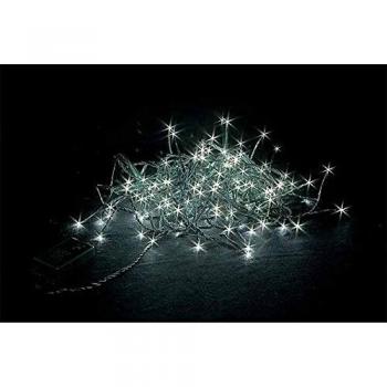 Giocoplast 500 luci LED Natale cavo 25 metri bianco