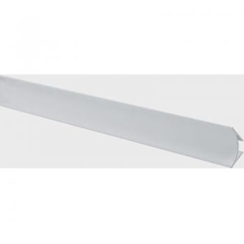 Esquina de aluminio plata mate 4cm x 2.55m