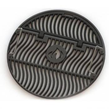 Grille à baguette en fonte Wave, 47 cm, côtés rabattables – Napoleon