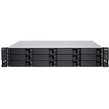 216 TB QNAP 12‑Slot Rackmount NAS Enclosure