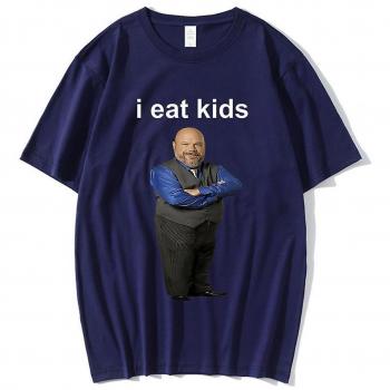 Camiseta de Algodón Bertram Eats I Eat Kids