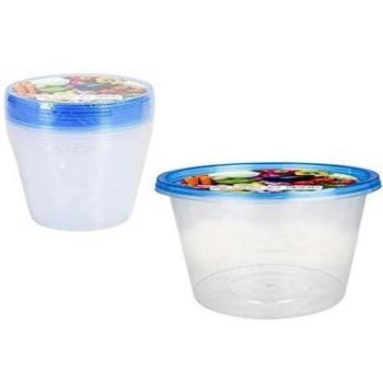 PRIVILEGE SET 7 SEMIDESECHABLES REDONDA 1000ML