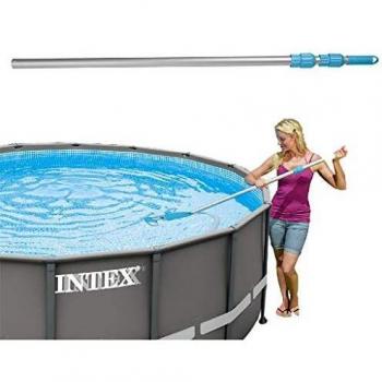 Intex 29055 Asta Telescopica in Alluminio, Lunghezza 279 cm