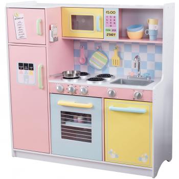 Cuisine enfant en bois Kidkraft Grande Pastel