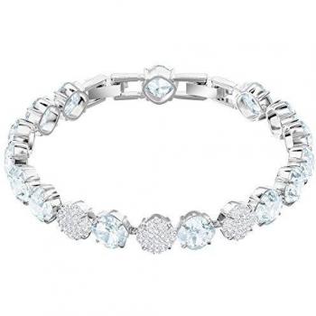 Acciaio Inossidabile Swarovski Braccialetto Catenina Donna