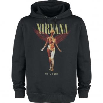 Felpa con cappuccio Uomo Nirvana