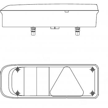 HELLA 2VP 340 934-201 Heckleuchte
