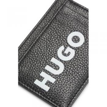 Hugo BOSS Tarjetero Piel Granulada Negros 50536071