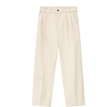 IEFB pantalones casuales para hombre, tendencia coreana, gruesos, primavera 2022