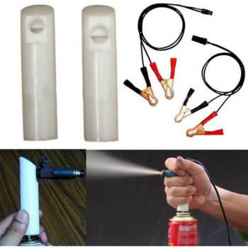 Automotive Fuel Injector Cleaning Adapter +2 Nozzles