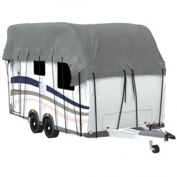 Housse de toit de camping-car gris en tissu non tissé