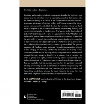 Disability and Academic Exclusion