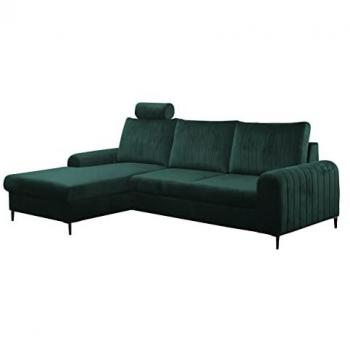 Ecksofa Comfivo 245 mit Bettkasten und Schlaffunktion, Velluto 27, 255x168x88cm