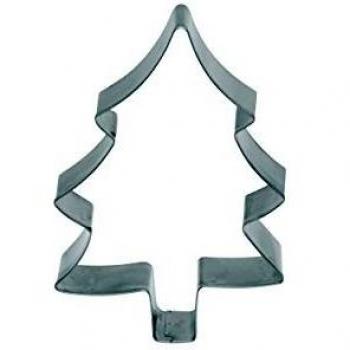 Stainless Steel Christmas Tree Cookie Cutter, 13.5 x 9.5 x 2.5 cm