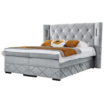 Letto Continentale Doppio 160x200 con Design Kameleon