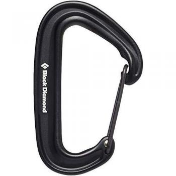 Black Diamond Miniwire Black Carabiner