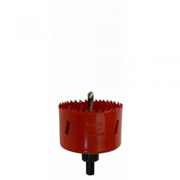 Trépan HSS Carbone Ø 68 mm avec arbre et foret centreur