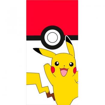 Pikachu Baumwoll-Strandhandtuch für kleine Trainer