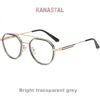 Men's Color Striped Spectacle Glasses