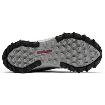 Zapatillas de trekking Columbia Peakfreak II Outdry gris fucsia mujer