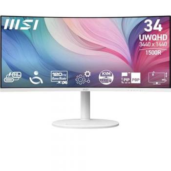 MSI Modern MD342CQPW 34 Inch UWQHD 1500R Curved Monitor