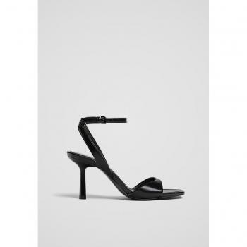 Stradivarius Sandali tacco stiletto NERO 40