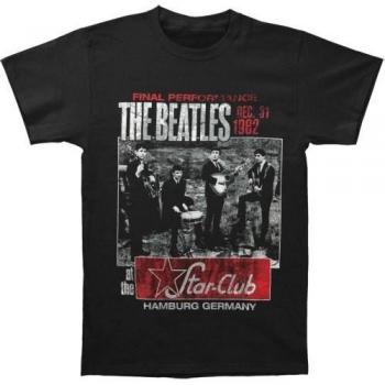 Women’s Beatles Star Club Hamburg Black Top