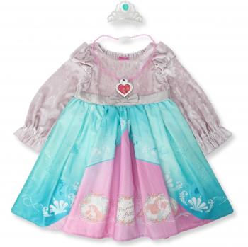 Vestido Infantil de Princesas Disney con Transformación