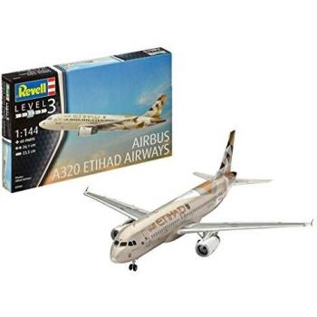 Modellino Airbus A320 Etihad Airways Revell