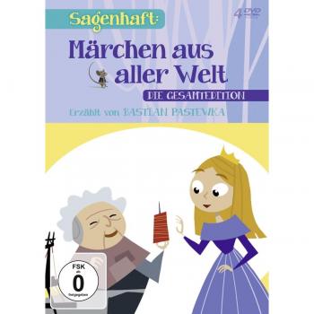 Märchen aus aller Welt. Erzählt von Bastian Pastewka. 4 DVDs.