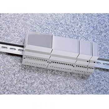 Weltron Hutschienen-Gehäuse MR1/C FA RAL7035 17.5 x 90 x 68