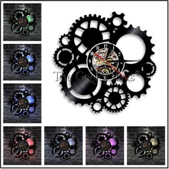 Dekorative Cogwheels Uhr