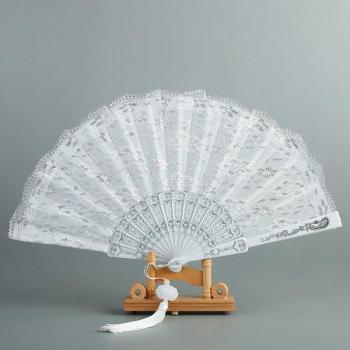 Vintage Lace Wedding Fan