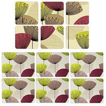 Blooming Timepiece & Coaster Pack