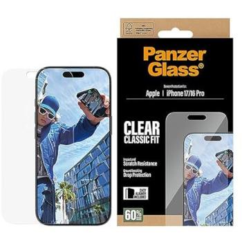 FortifyGlass 9H Tempered Screen Cover for iPhone 17/16 Pro – Classic Fit with Alignment Tool